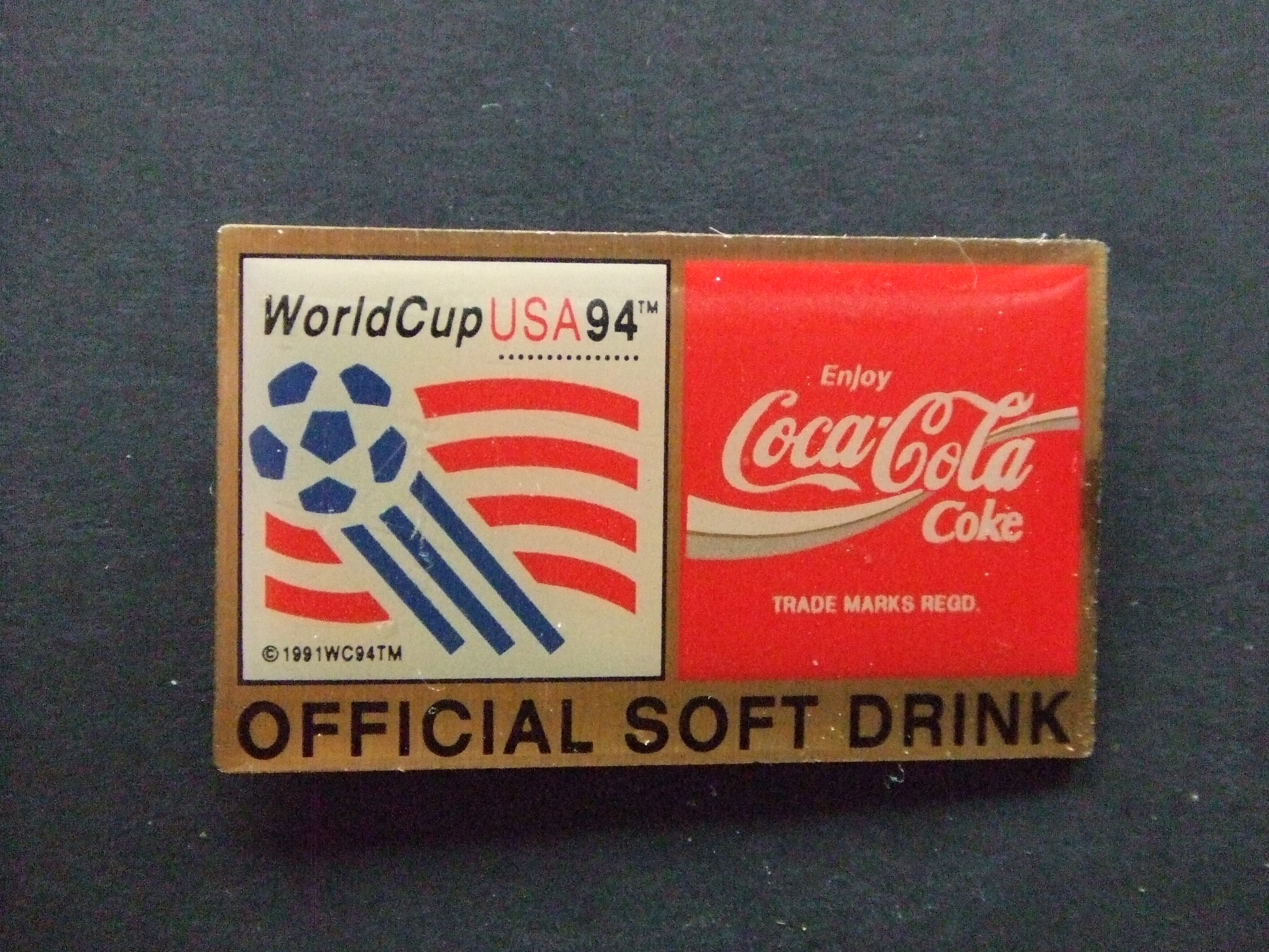 Coca Cola Worldcup voetbal 1994 USA